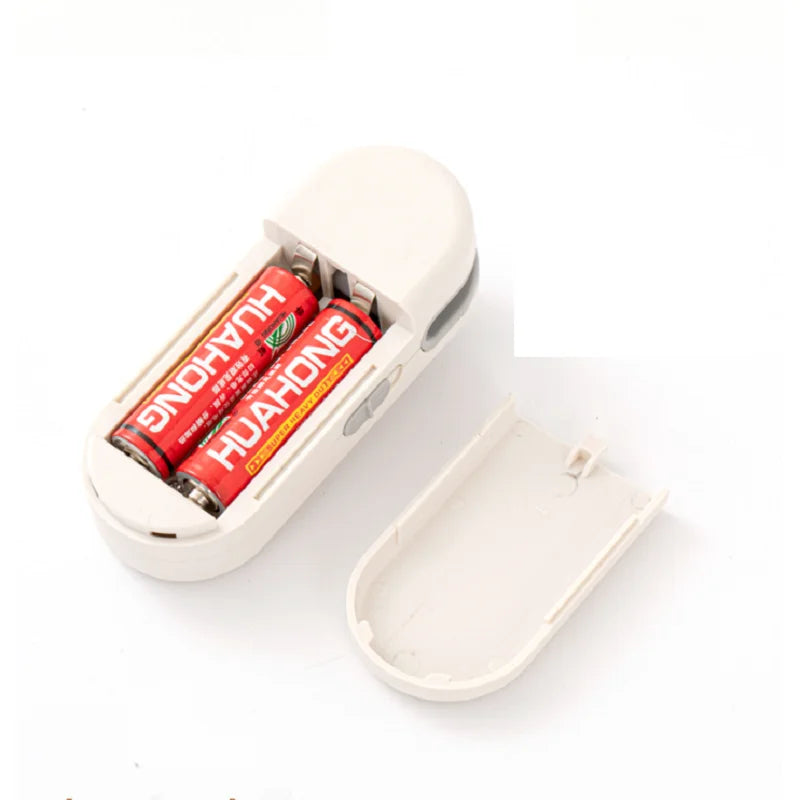 Portable Mini Sealer 2 in 1 Heat Sealer for Snacks Home Use Rechargeable Sealer Vacuum Sealer Snacks Plastic Bag Heat Sealer