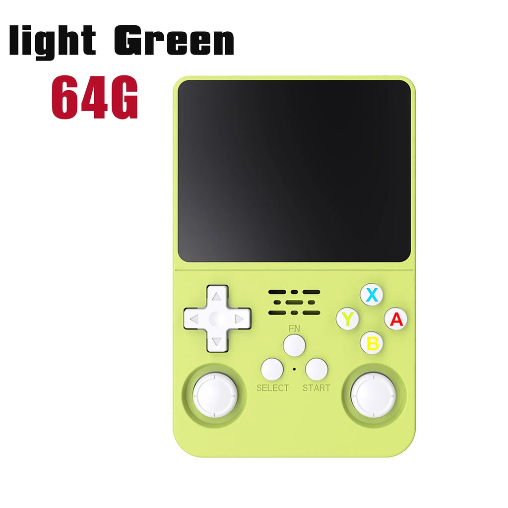 R36S Retro Handheld Video Game Console ARKOS System 3.5 Inch IPS Screen Classic Portable Pocket Video Player 128G Games Boy Gift