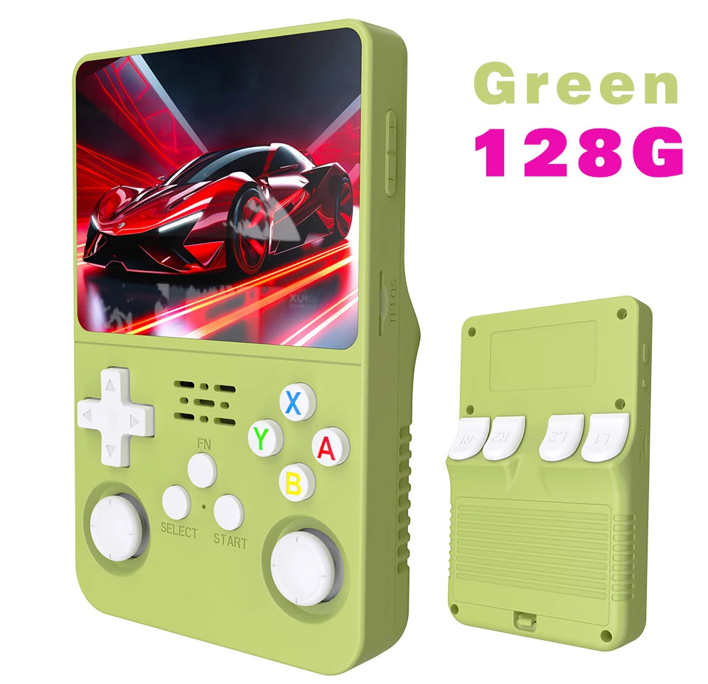 ARKOS R36S Retro Handheld Game Console Linux System 3.5-inch IPS Screen Video Player 64GB/128GB Portable Handheld Game Console