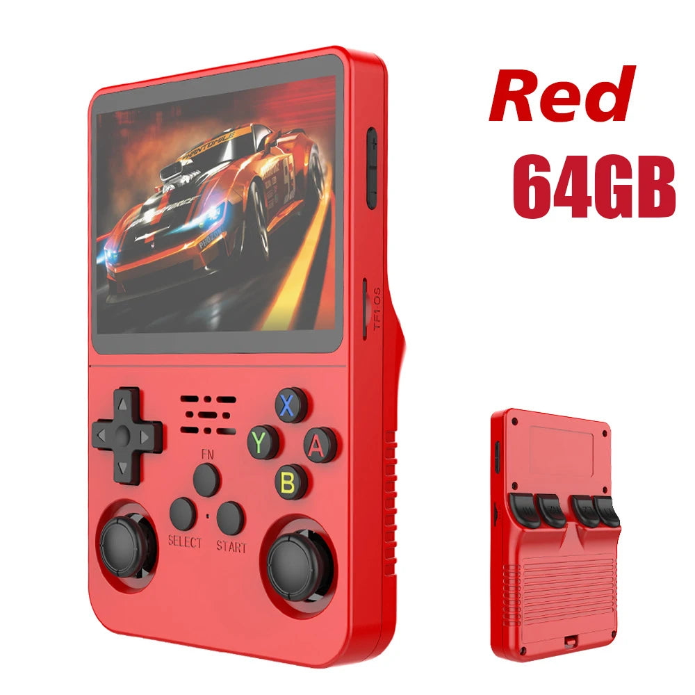 ARKOS R36S Retro Handheld Game Console Linux System 3.5-inch IPS Screen Video Player 64GB/128GB Portable Handheld Game Console