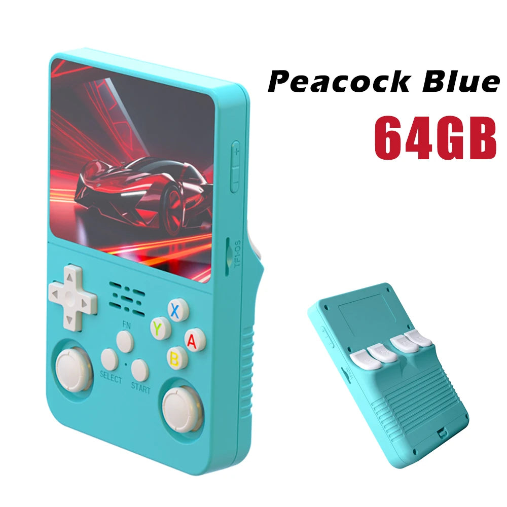 R36S Retro Handheld Video Game Console ARKOS System 3.5 Inch IPS Screen Classic Portable Pocket Video Player 128G Games Boy Gift