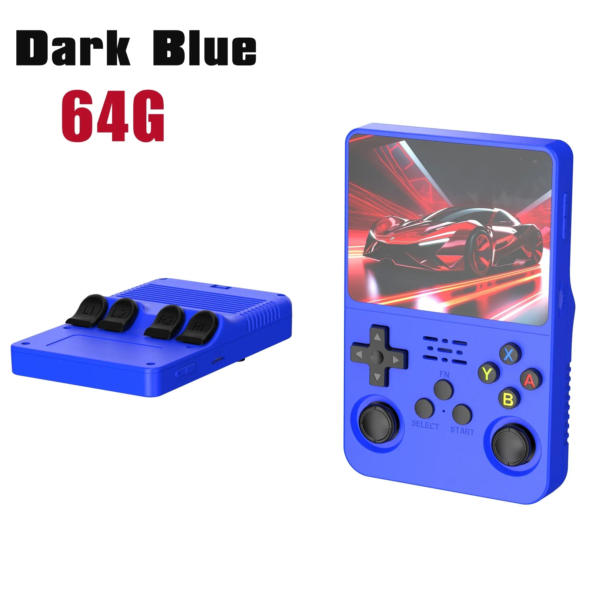 R36S Retro Handheld Video Game Console ARKOS System 3.5 Inch IPS Screen Classic Portable Pocket Video Player 128G Games Boy Gift