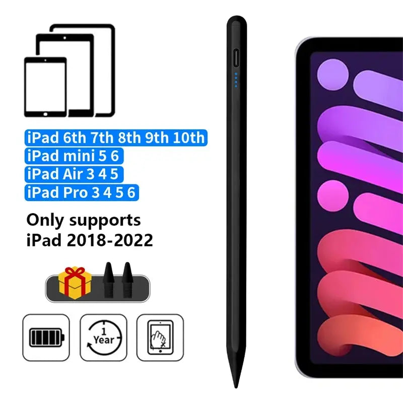 For Apple Pencil 2 iPad Pen Palm Rejection Stylus Pen for iPad Pro Mini 6 Air 2022 2021 2020 2019 2018 for Apple Pen iPad Pencil Hint at Urgency or Exclusivity