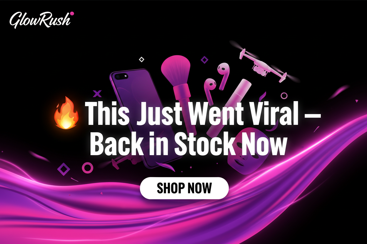 GlowRush Viral Banner